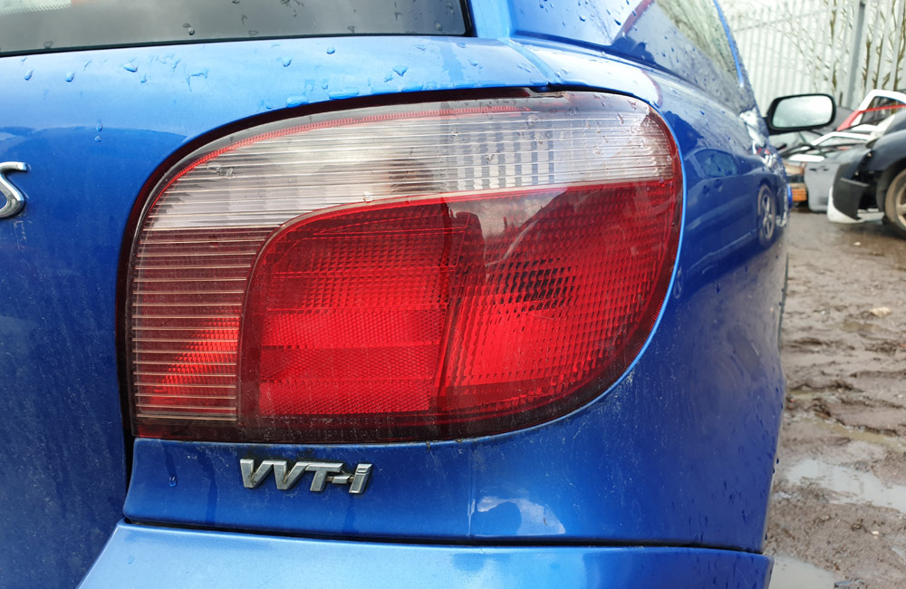 Toyota Yaris Colour Collection Rear Tail Light Drivers